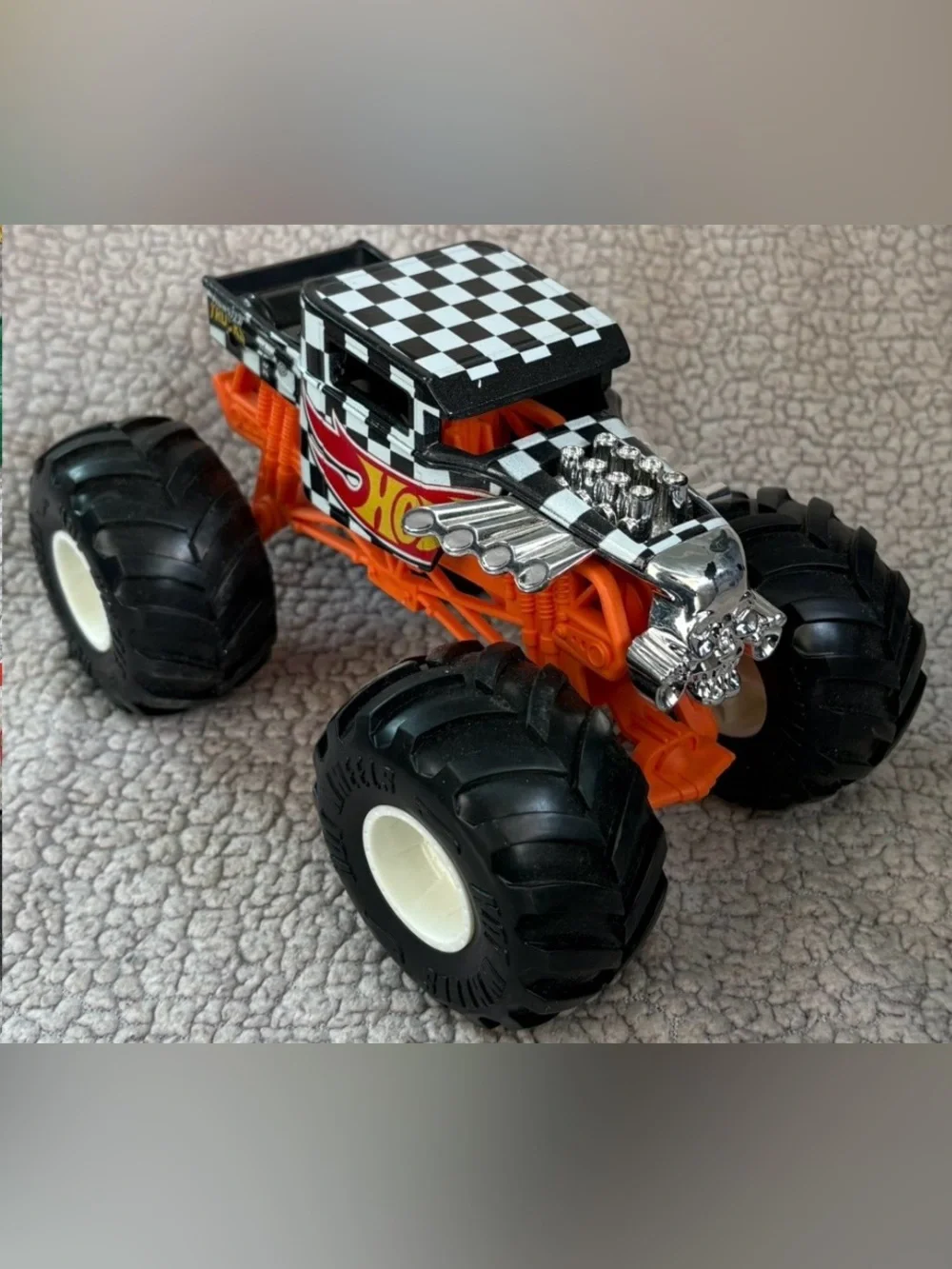 Black & Orange Monster Truck Toy
